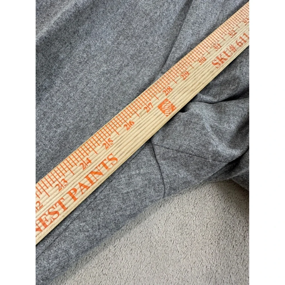 Suitsupply Pure Wool Trousers Men‎ 52 Gray Vitale Barberis Canonico Cuffed EUC
